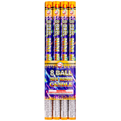 0.8''8 BALL ROMAN CANDLE
