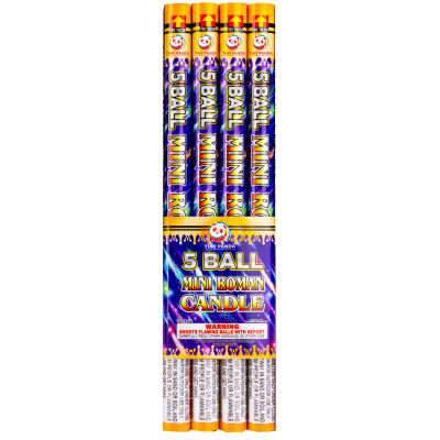 0.8''5 BALL ROMAN CANDLE